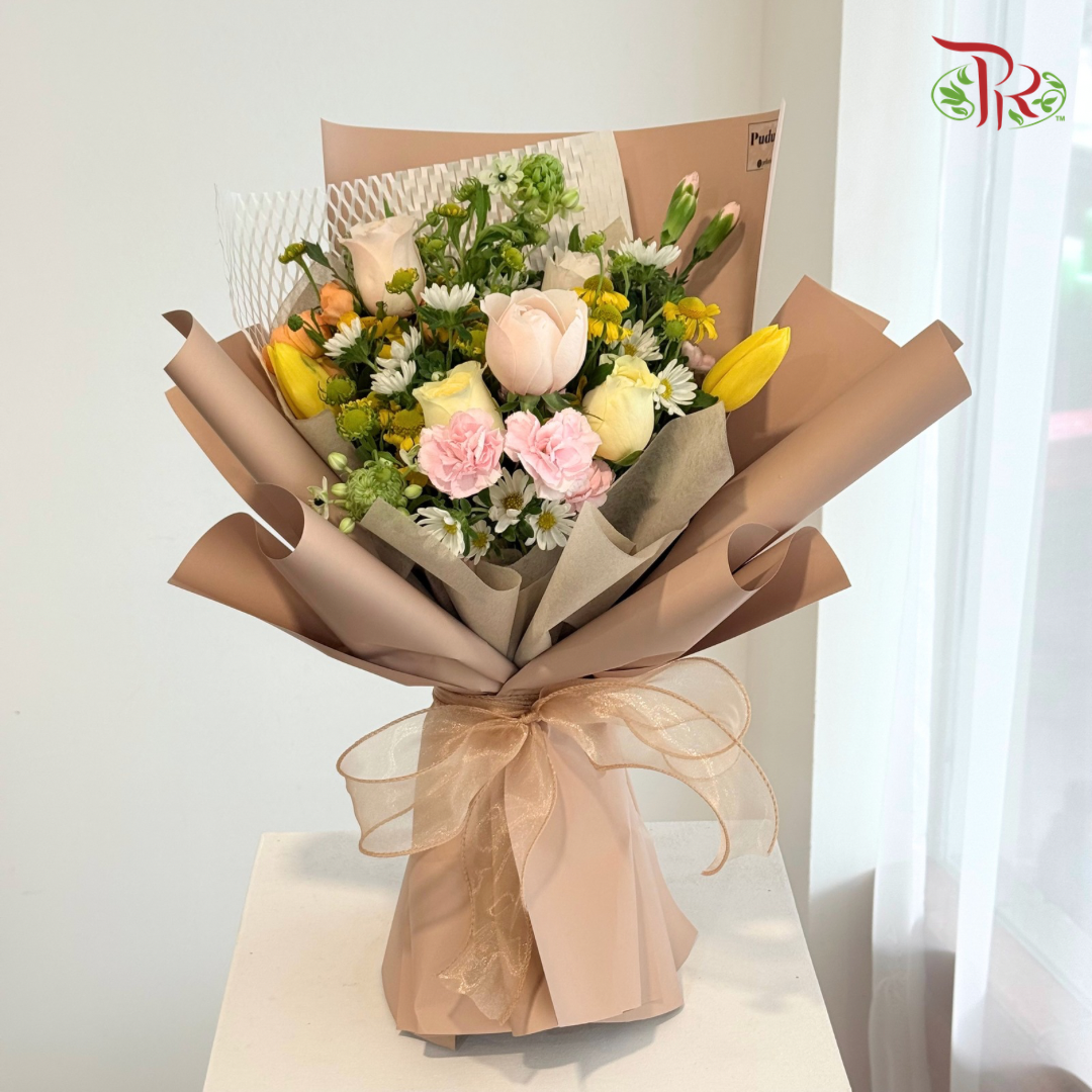 Signature Weekly Flower Bunch - Morning Meadow Bliss (Medium Bunch)