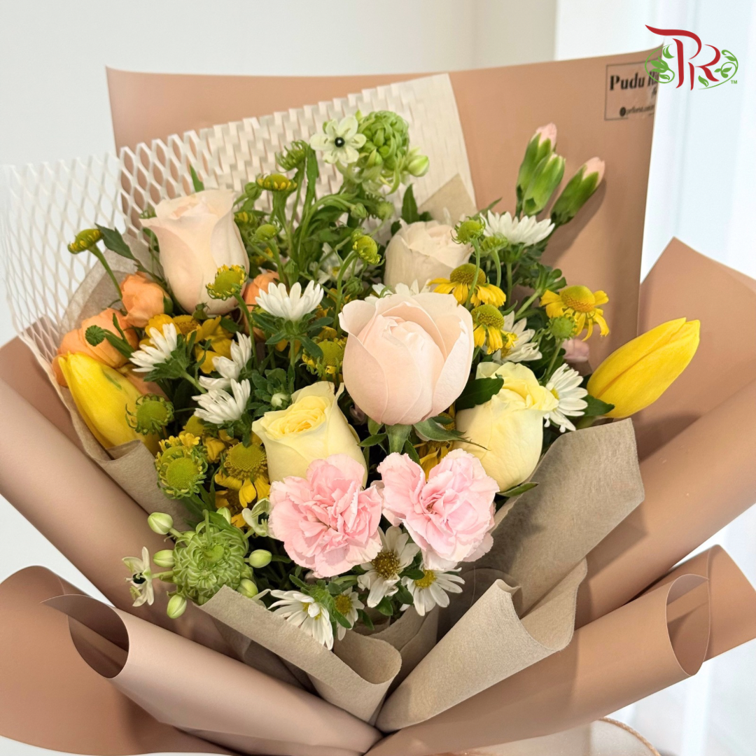 Signature Weekly Flower Bunch - Morning Meadow Bliss (Medium Bunch)