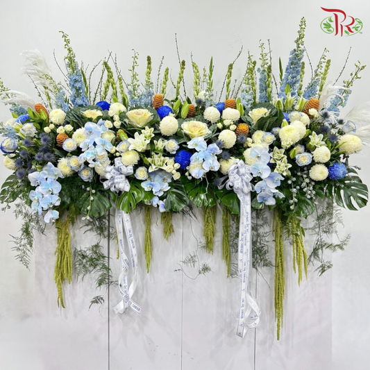 Premium Condolence Flower Arrangement #1