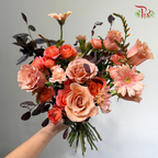 Signature Weekly Flower Bunch - Cappuccino Sunset Bliss (Big Bunch)