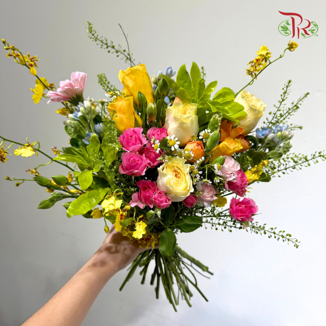 Signature Weekly Flower Bunch - Candy Sweet Garden (Big Bunch)