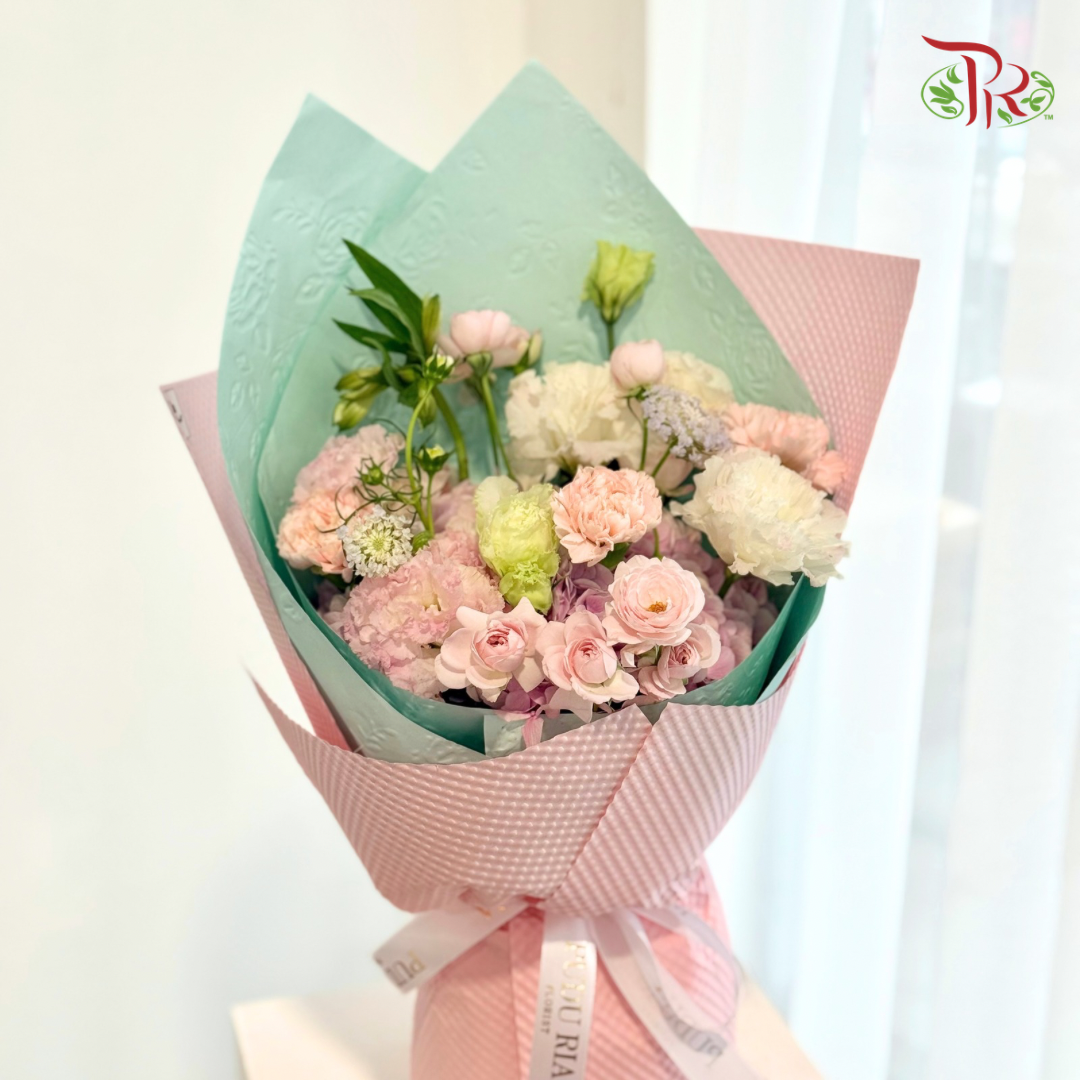 Signature Weekly Flower Bunch - Pink Marshmallow Dream (Big Bunch)