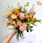 Signature Weekly Flower Bunch - Cozy Amber Garden (Medium Bunch)