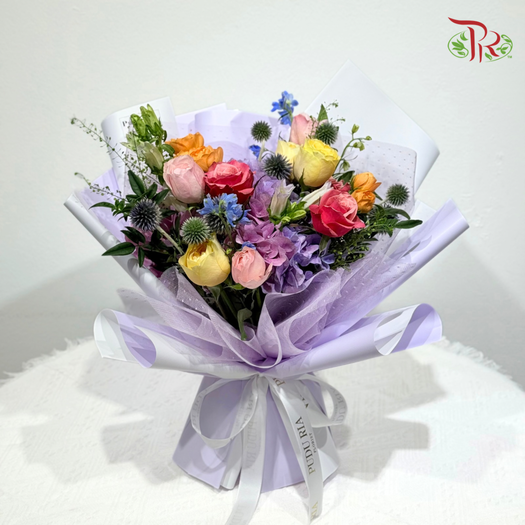 Signature Weekly Flower Bunch - Celestial Hydrangea Dreams (Big Bunch)