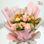 Signature Weekly Flower Bunch - Cozy Amber Garden (Medium Bunch)