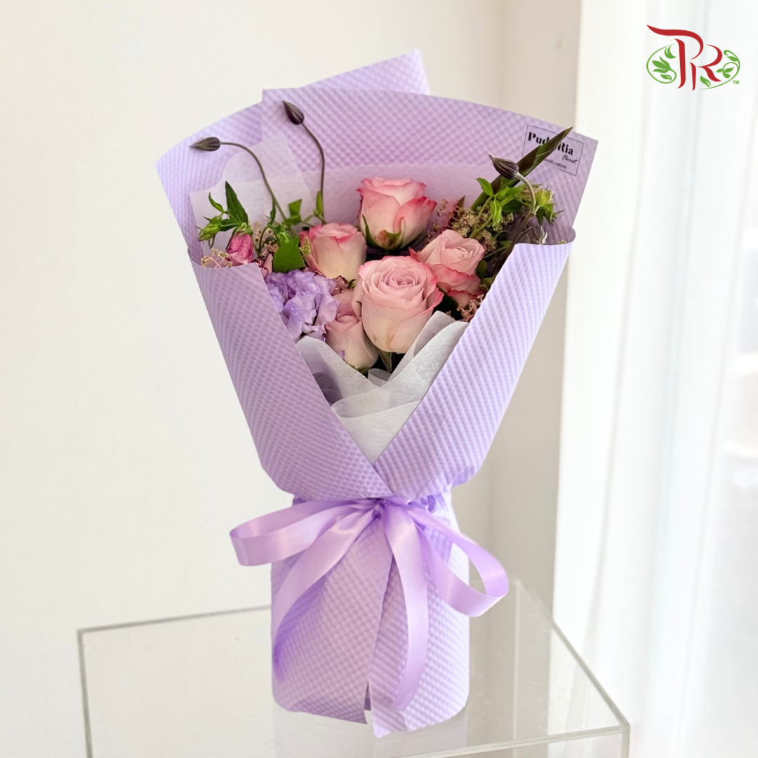 Signature Weekly Flower Bunch - Lavender Love Letter (Medium Bunch)