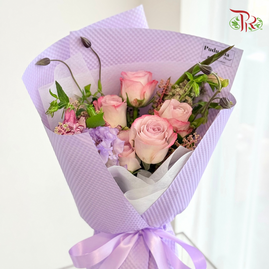 Signature Weekly Flower Bunch - Lavender Love Letter (Medium Bunch)