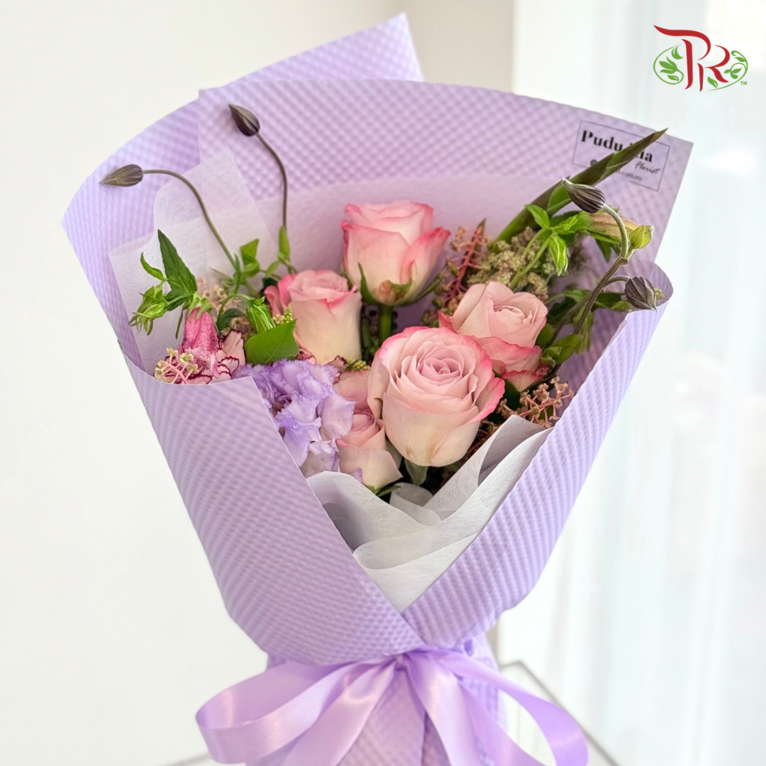 Signature Weekly Flower Bunch - Lavender Love Letter (Medium Bunch)
