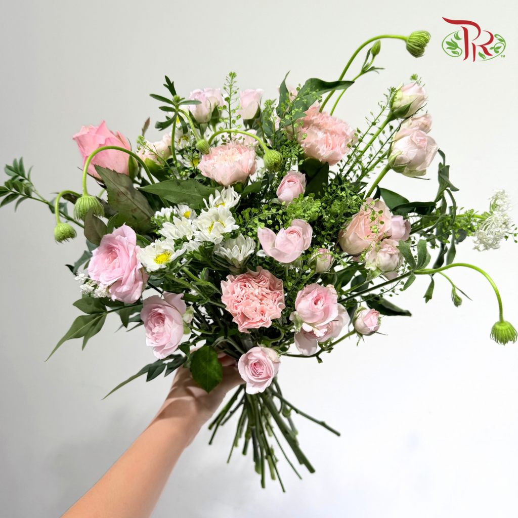 Signature Weekly Flower Bunch - Rosy Hana Dream (Medium Bunch)