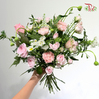 Signature Weekly Flower Bunch - Rosy Hana Dream (Medium Bunch)