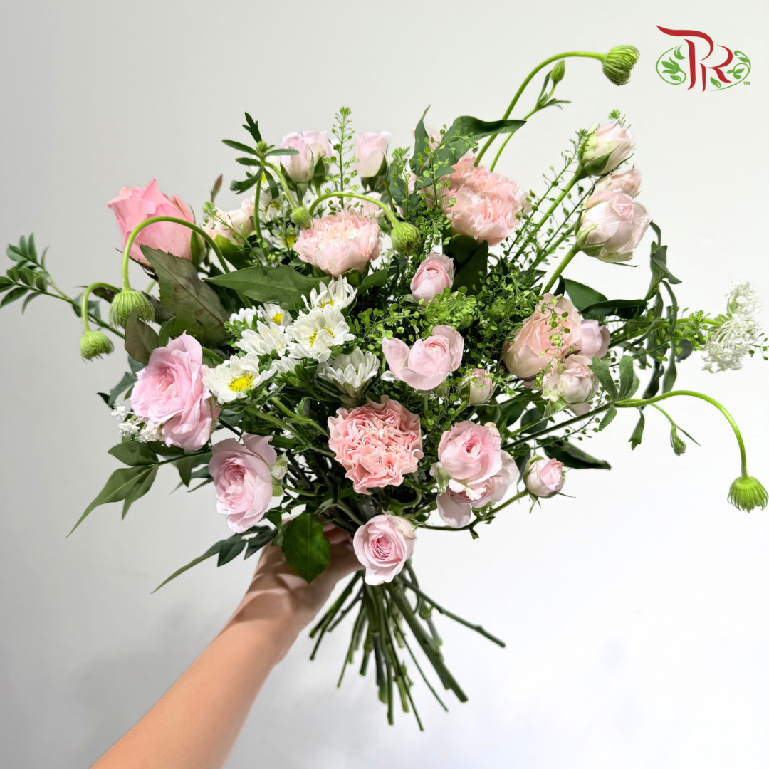 Signature Weekly Flower Bunch - Rosy Hana Dream (Medium Bunch)