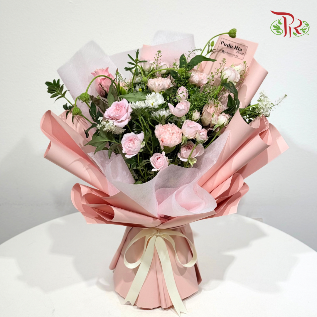 Signature Weekly Flower Bunch - Rosy Hana Dream (Medium Bunch)