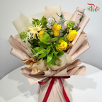 Signature Weekly Flower Bunch - Lily Botanica Garden (Medium Bunch)