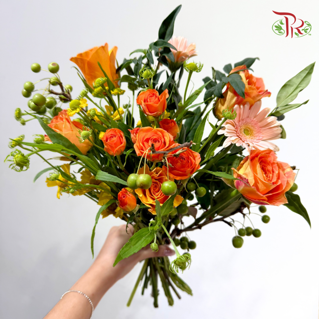 Signature Weekly Flower Bunch - Golden Sunset Darling (Big Bunch)