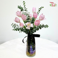 Tulip Palette Vase Arrangement (With Color Options)