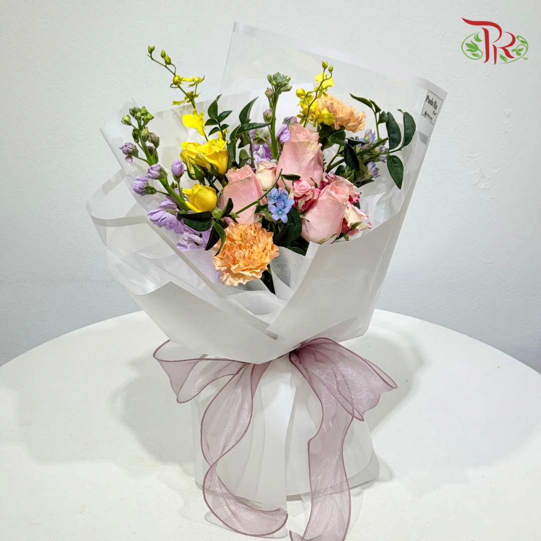 Signature Weekly Flower Bunch - Twinkle Fairy Garden (Medium Bunch)