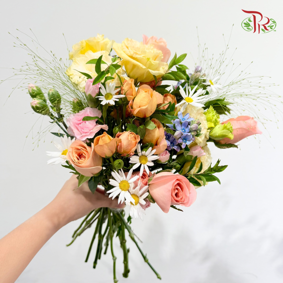 Signature Weekly Flower Bunch - Evening Sunset Glow (Big Bunch)