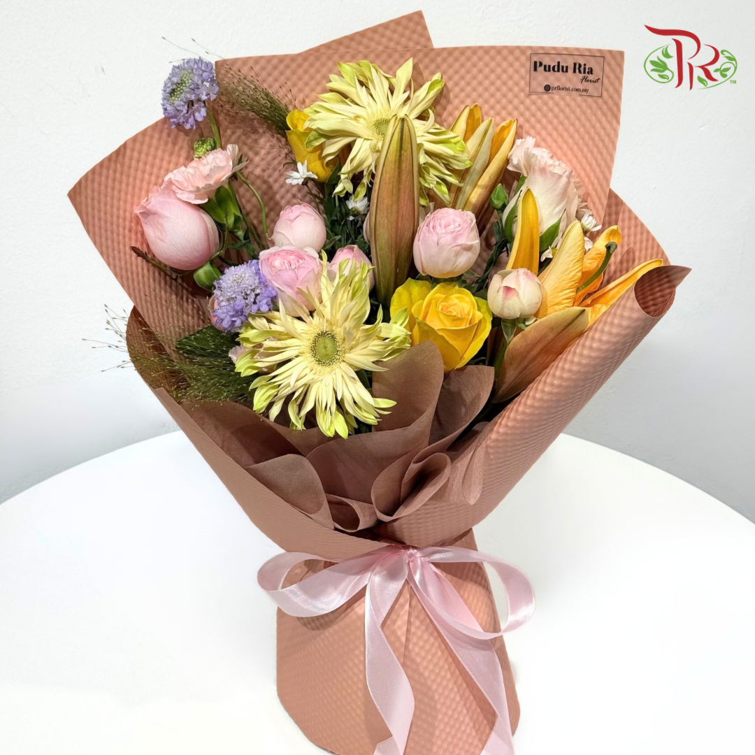 Signature Weekly Flower Bunch - Jade Garden Auspice 玉庭呈祥 (Big Bunch)