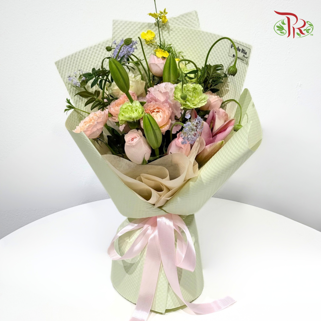 Signature Weekly Flower Bunch - Autumn Garden Charm 秋月花韵 (Big Bunch)