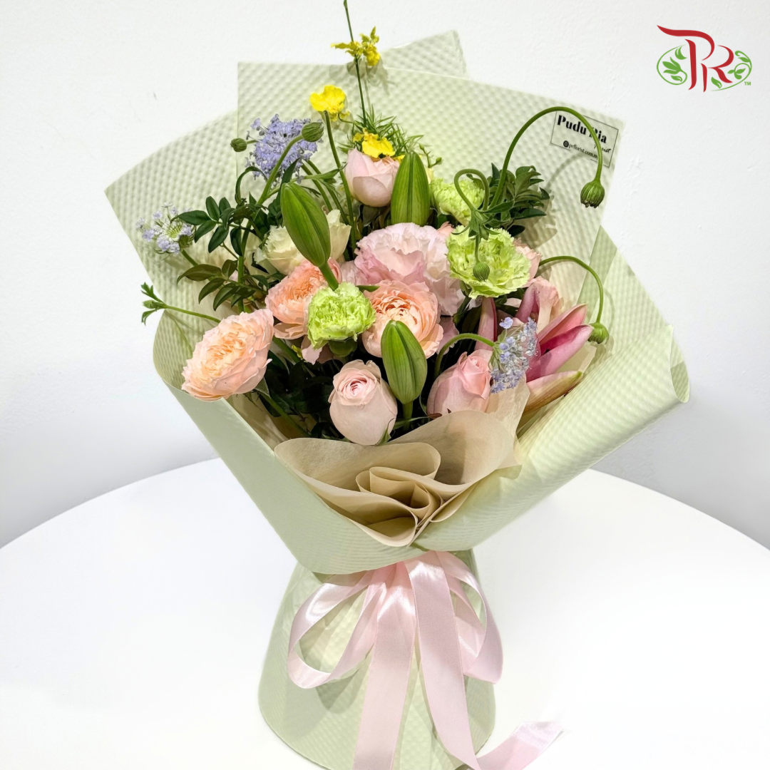 Signature Weekly Flower Bunch - Autumn Garden Charm 秋月花韵 (Big Bunch)