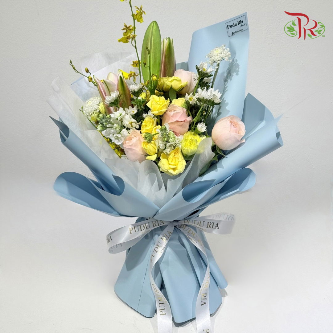 Signature Weekly Flower Bunch - Blush Sunshine Dream (Big Bunch)