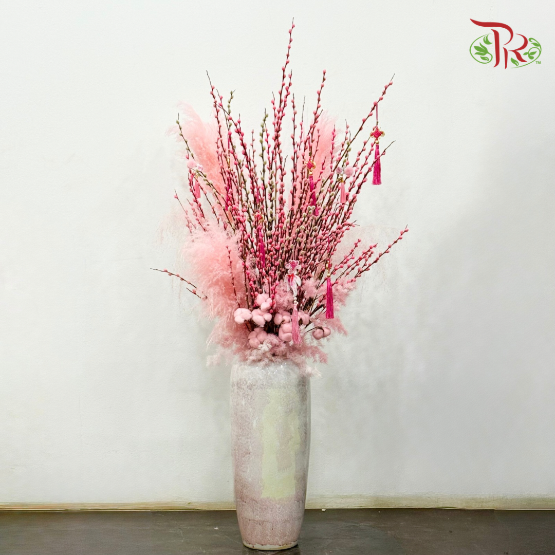 【CNY 2026】Blush Fortune (L size)《瑞粉迎春 · 人缘常旺》