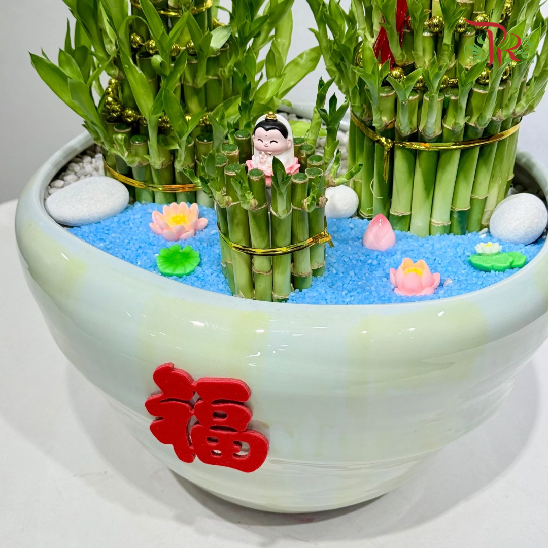 【CNY 2026】Triple Bamboo of Blessings (M size)《福满三竹》