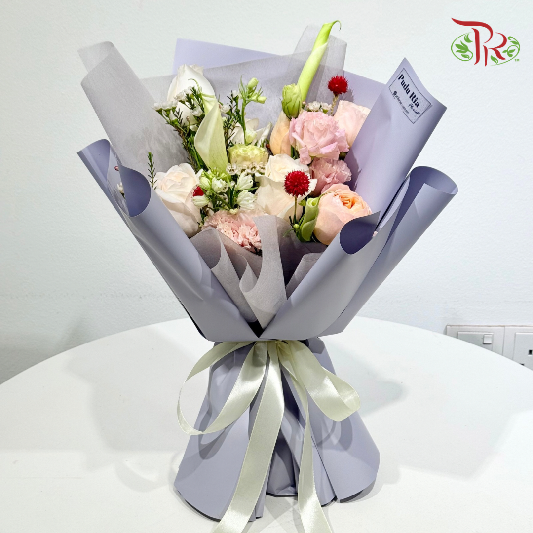 Signature Weekly Flower Bunch -Ruby Veil (Big Bunch)