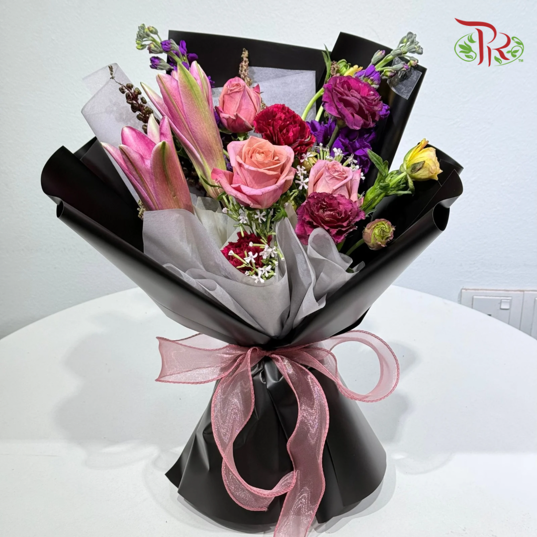 Signature Weekly Flower Bunch - Ember Petals (Medium Bunch)