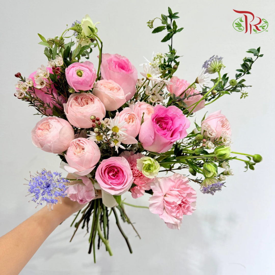 Signature Weekly Flower Bunch -Sugar Blush (Big Bunch)