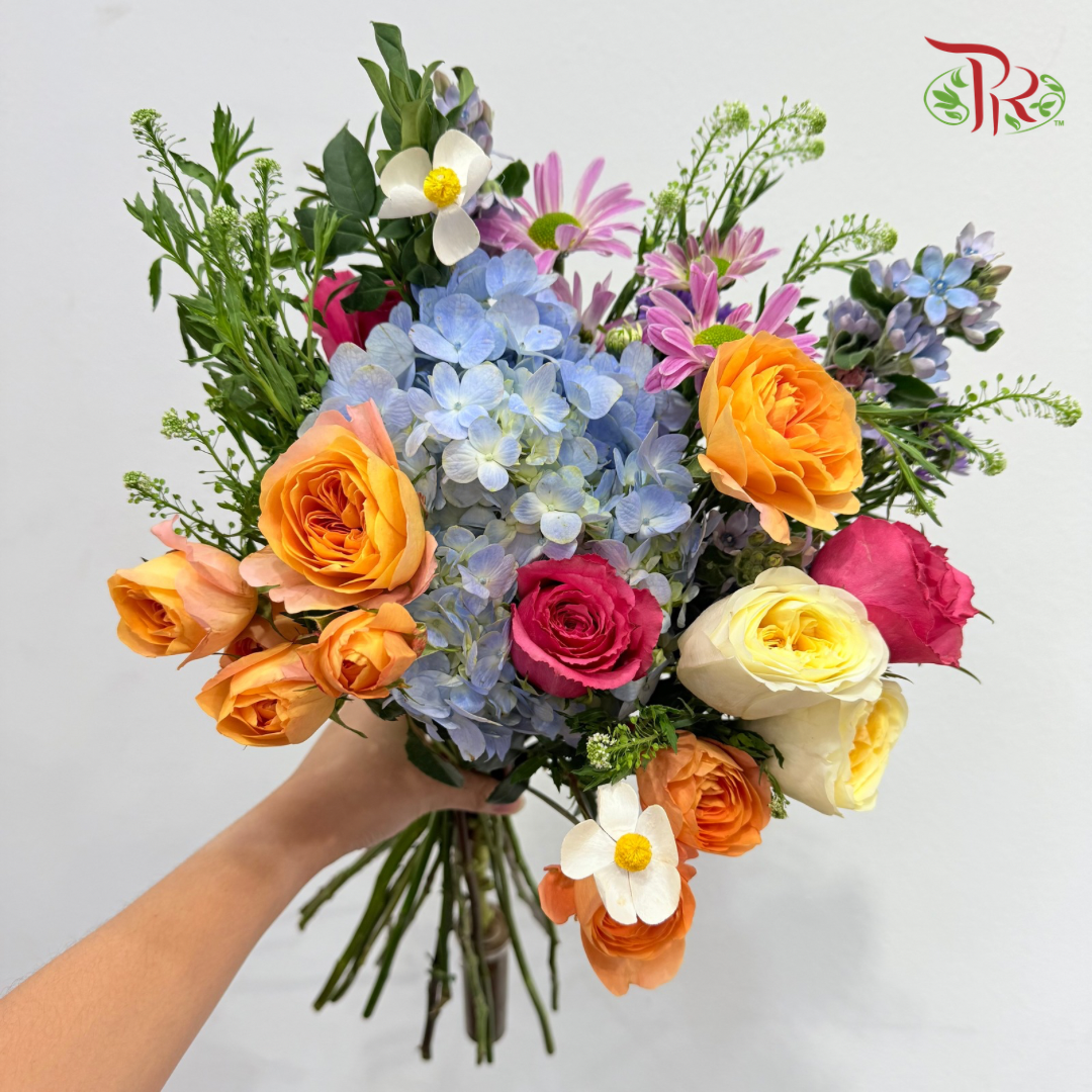 Signature Weekly Flower Bunch - Blooms Beneath the Rainbow Sky (Big Bunch)
