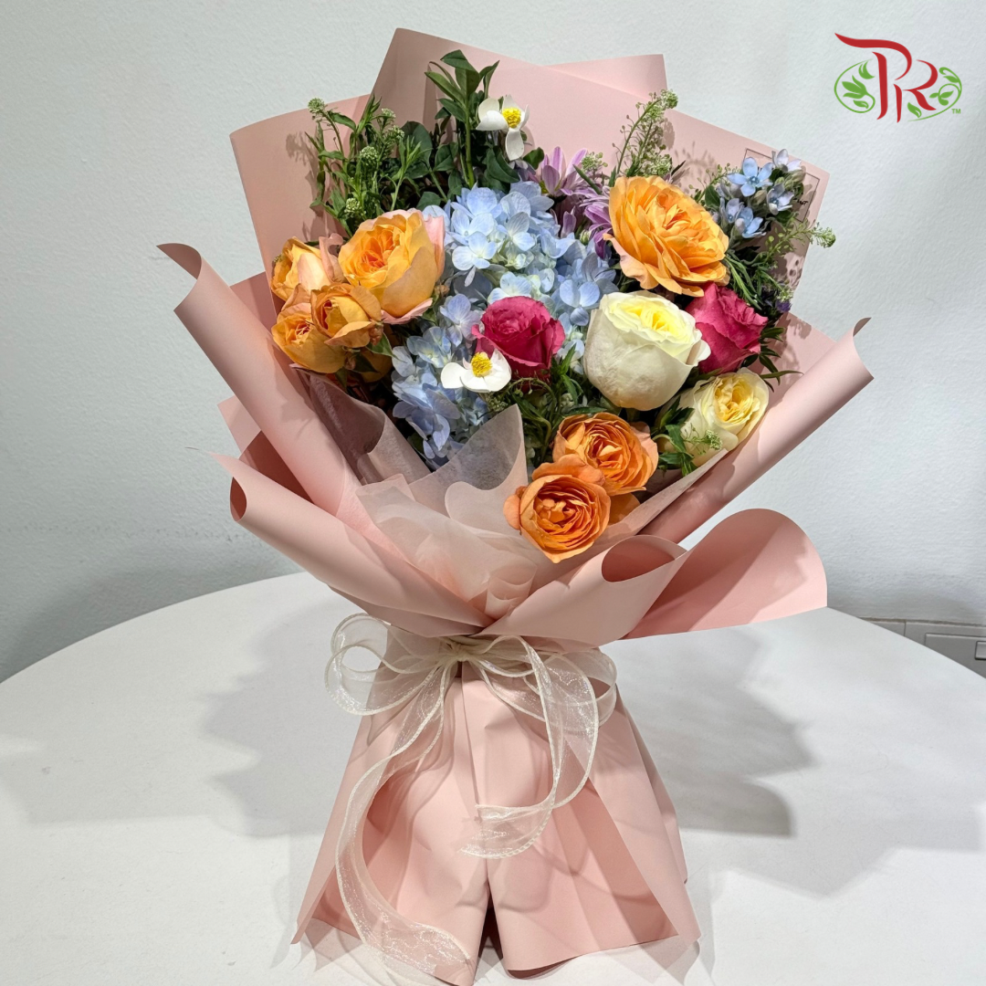 Signature Weekly Flower Bunch - Blooms Beneath the Rainbow Sky (Big Bunch)