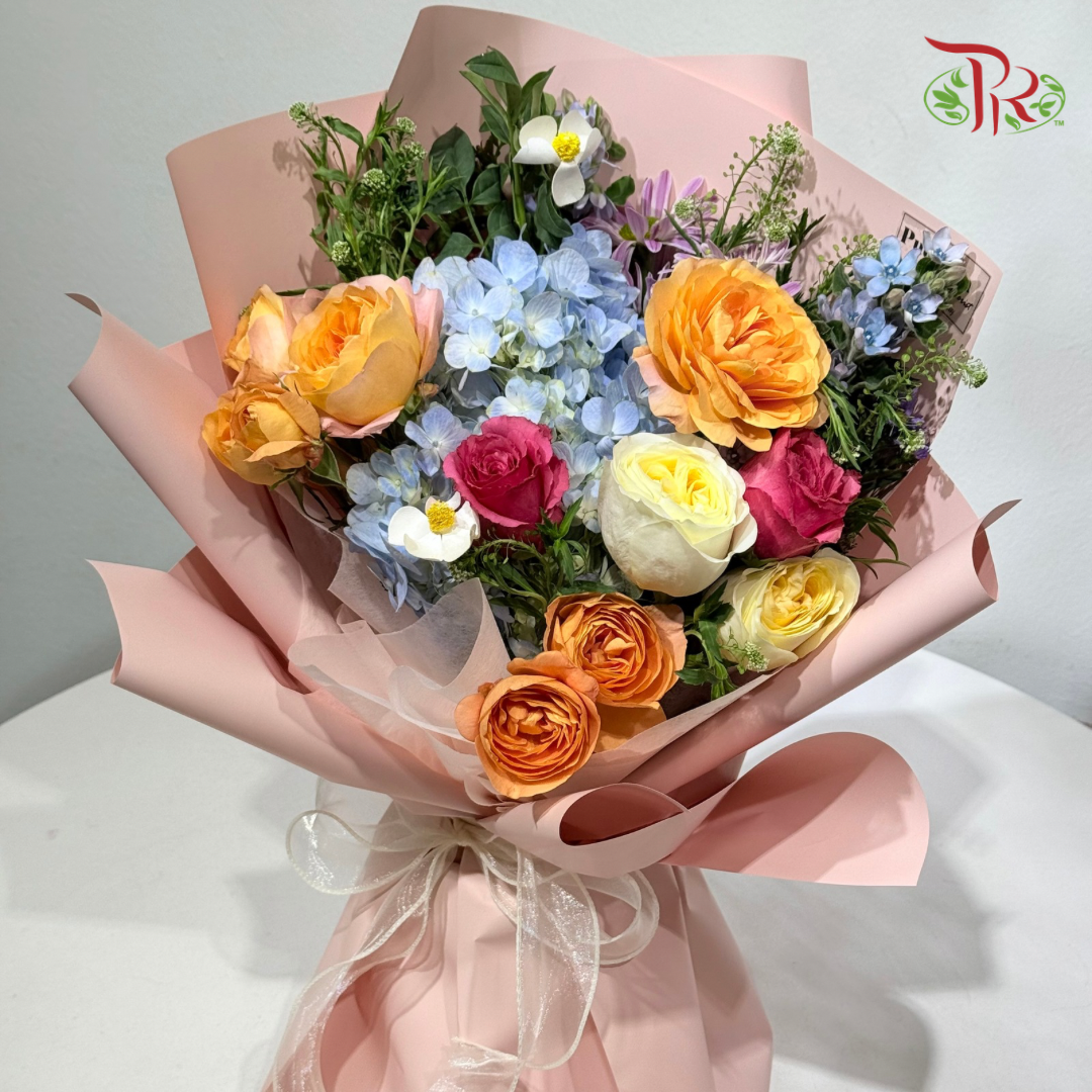 Signature Weekly Flower Bunch - Blooms Beneath the Rainbow Sky (Big Bunch)