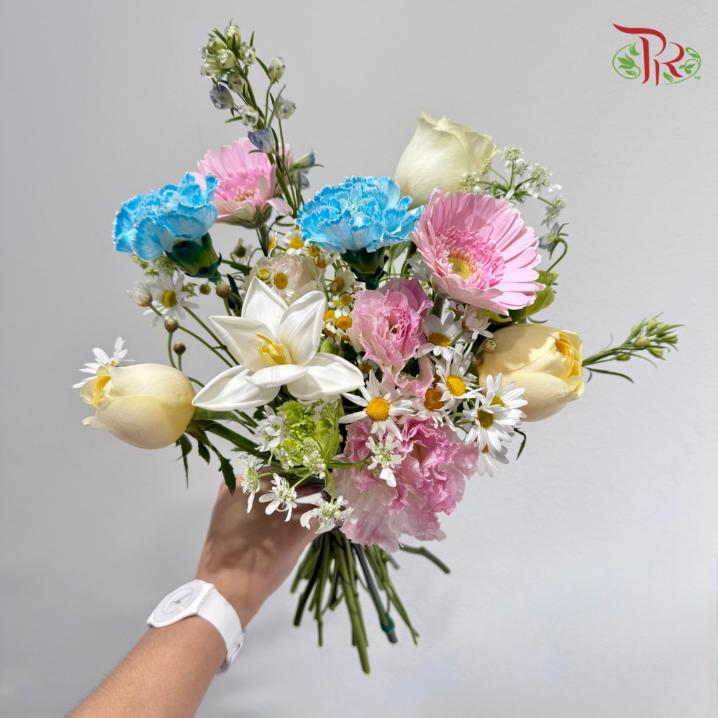 Signature Weekly Flower Bunch - Rainbow Garden of Blooms (Medium Bunch)