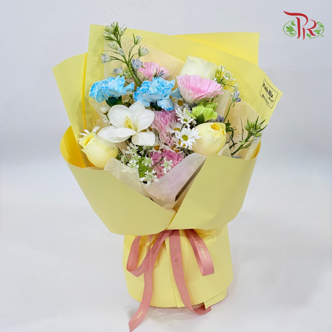 Signature Weekly Flower Bunch - Rainbow Garden of Blooms (Medium Bunch)