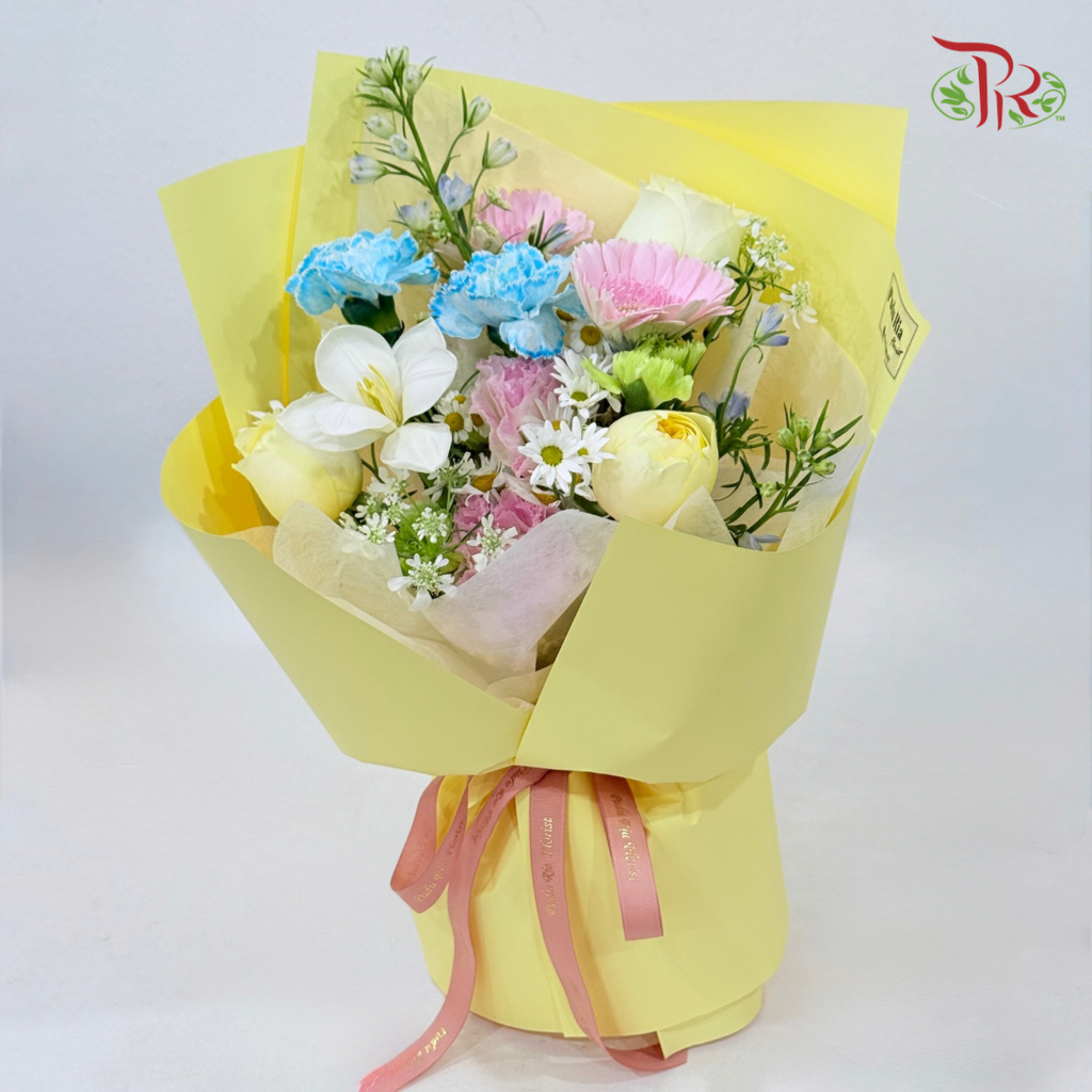 Signature Weekly Flower Bunch - Rainbow Garden of Blooms (Medium Bunch)