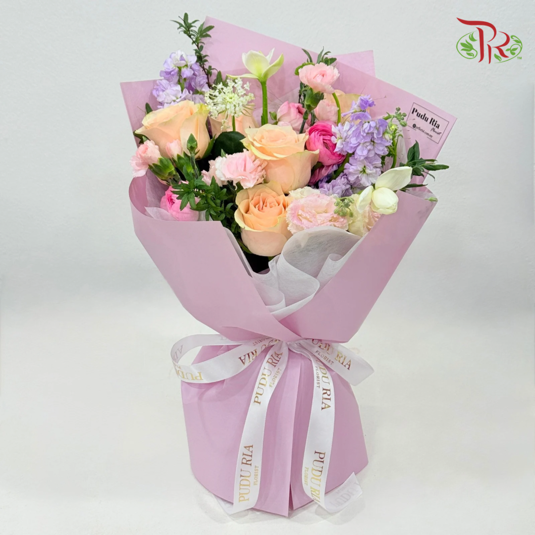 Signature Weekly Flower Bunch - Lilac Aurora Glow (Big Bunch)