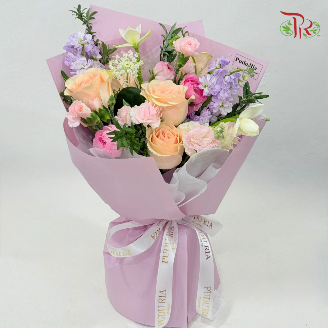 Signature Weekly Flower Bunch - Lilac Aurora Glow (Big Bunch)