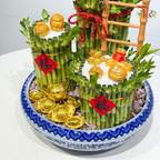 Fortune Rising Bamboo Arrangement《招财步步高 · 富贵竹摆设》