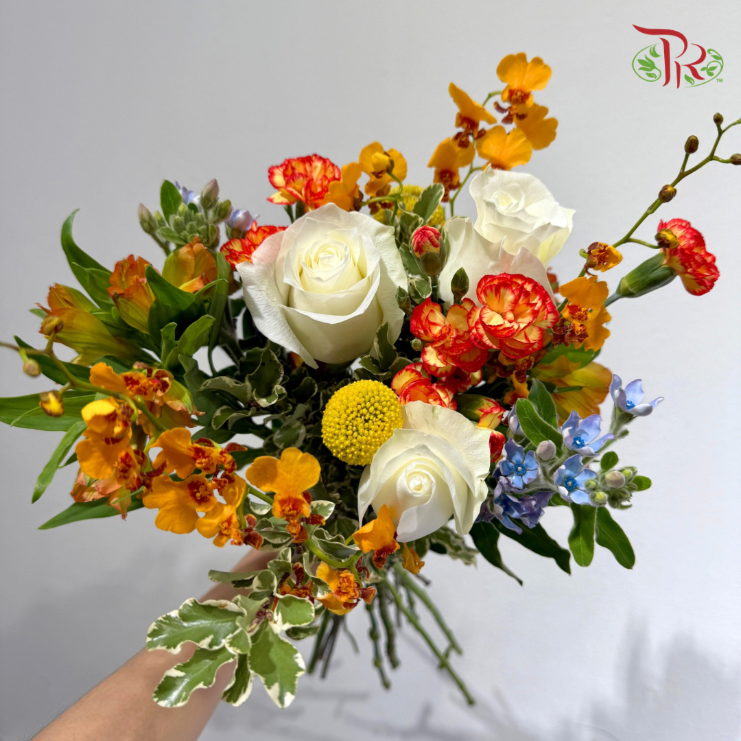 Signature Weekly Flower Bunch - Golden Hour Sunset
