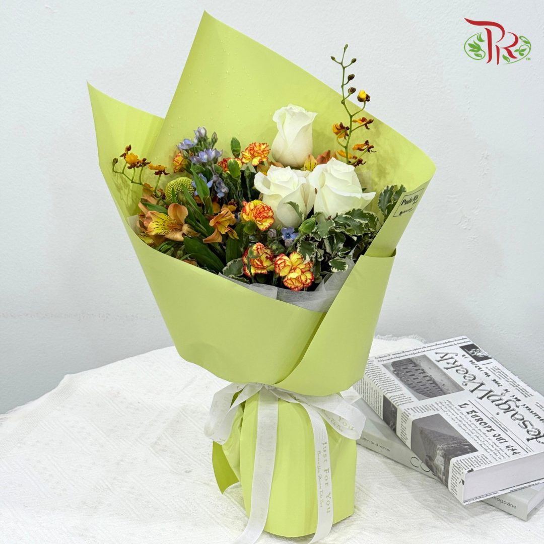 Signature Weekly Flower Bunch - Golden Hour Sunset