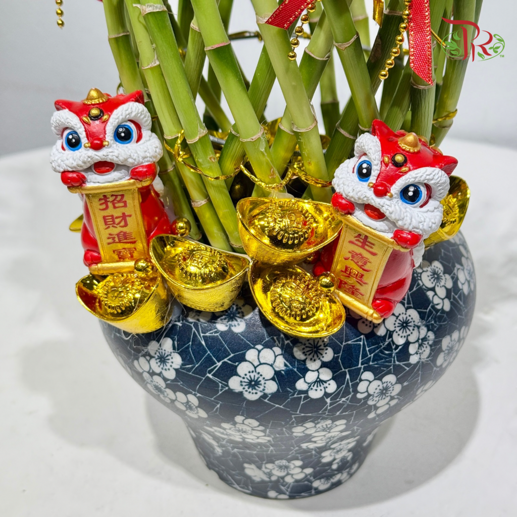 Prosperity Bamboo Opening Arrangement《富竹聚财 · 兴隆满堂》