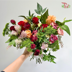 Signature Weekly Flower Bunch - Rosy Rouge (Big Bunch)