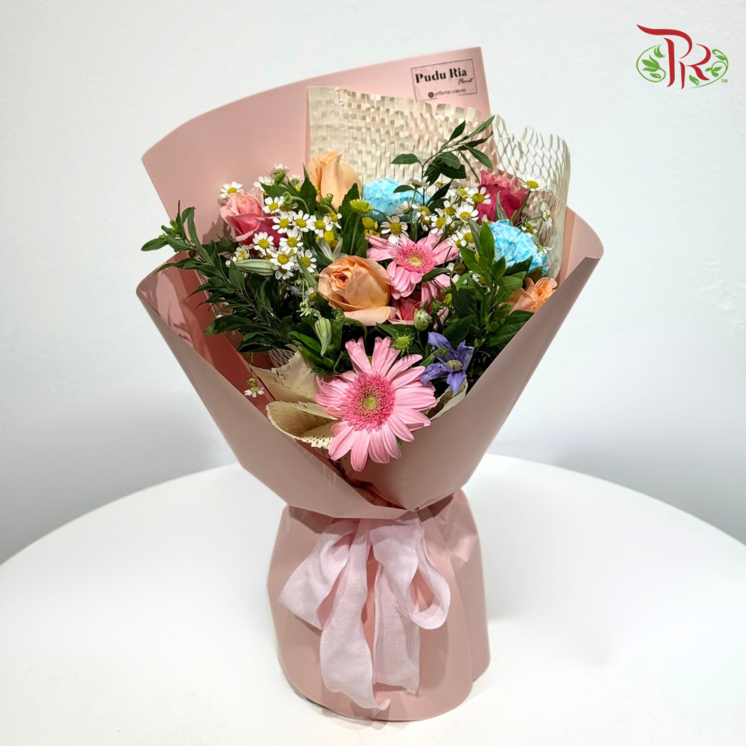 Signature Weekly Flower Bunch - Confetti Blossoms (Medium Bunch)