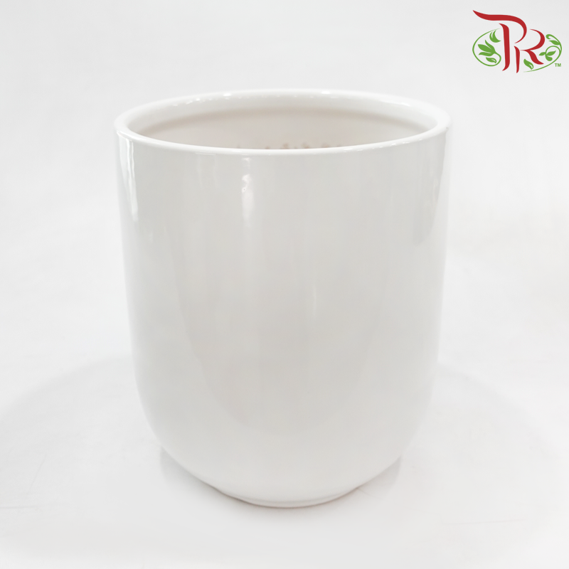 JBC-001 White Pot (JBC001) (With Size Options)