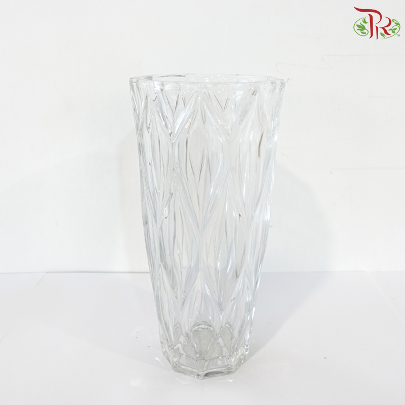 JX25/15 Pressed Golden Leaf Vase