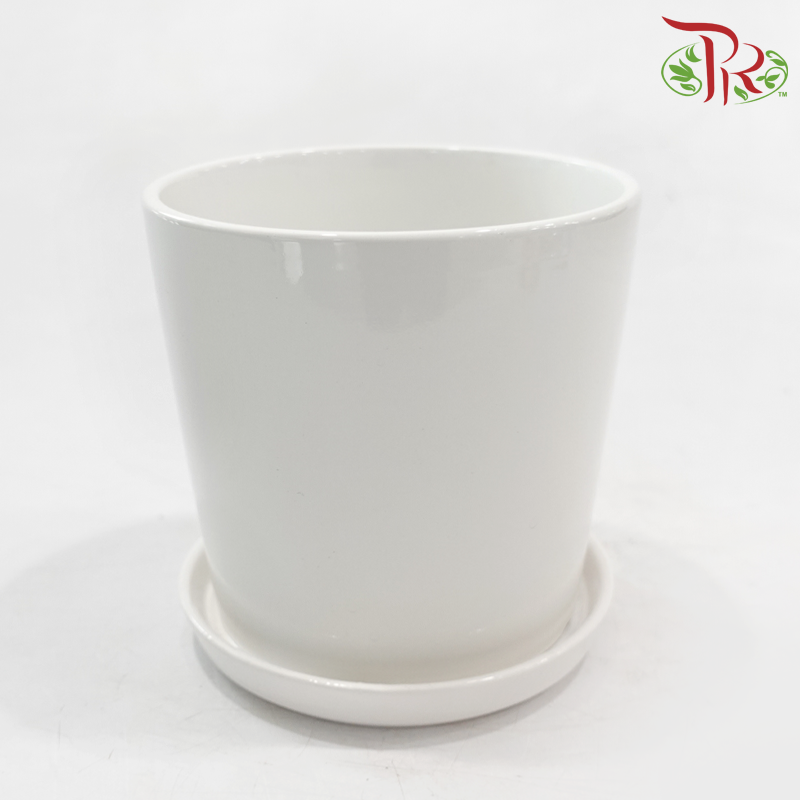 JZ-DW24011-2 - White Pot (JZ-DW24011-2)