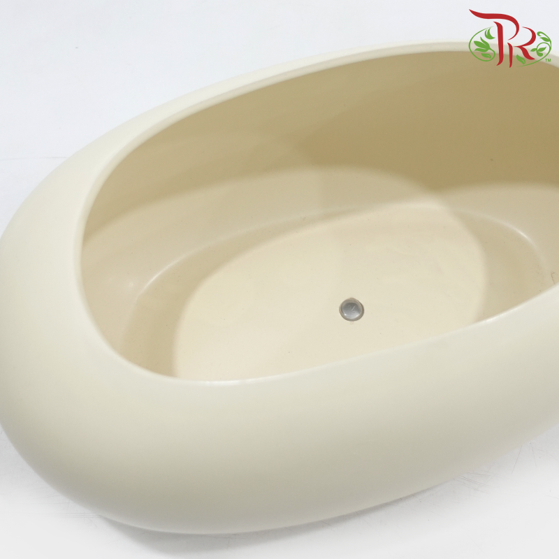 KLY-P-29B - Beige Pot (KLY-P-29B)