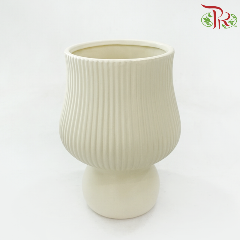 KLY-P-76 -  Beige Pot (KLY-P-76BG)