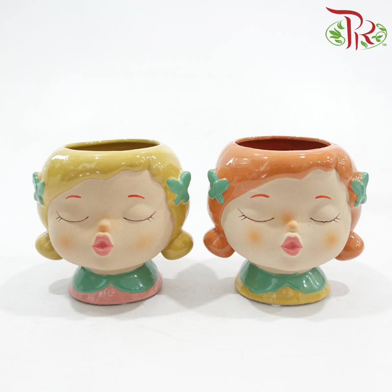 LD-21303 - Cute Girl Pot (LD-21303) (With Colour Options)